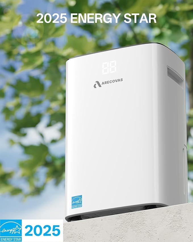 Dehumidifier for Basement, 52 Pints Dehumidifiers for Bedroom Bathroom Large - Image 3