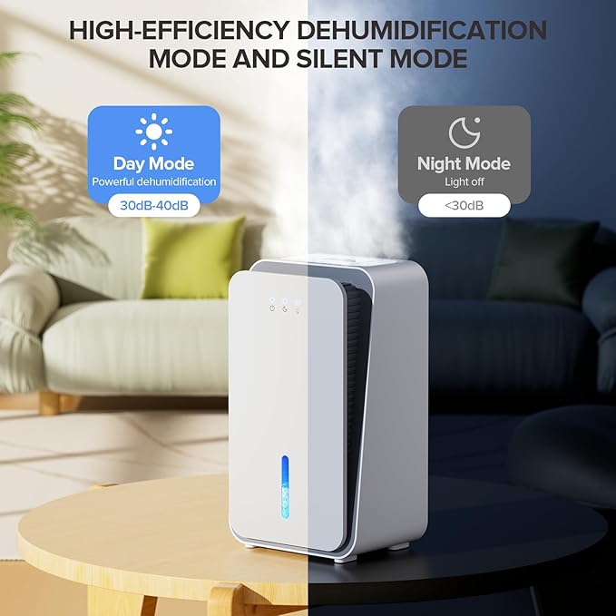 Dehumidifier for Home, 1000 sq.ft Dehumidifier - Image 5