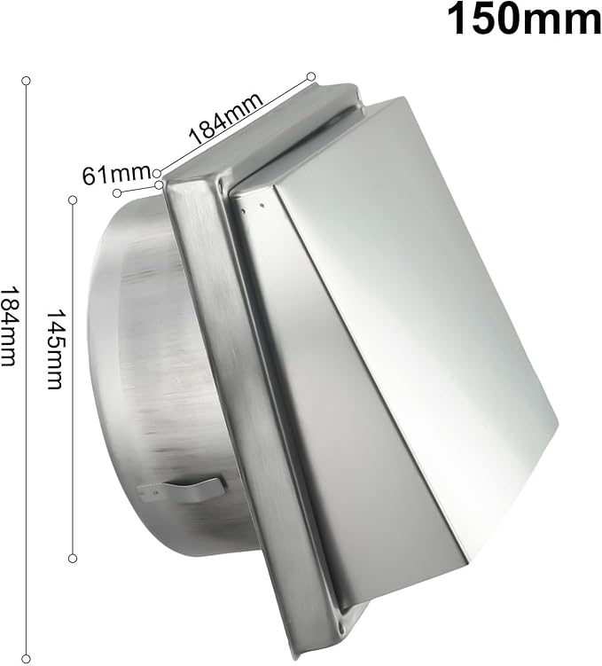 Stainless Steel Vent Outlet Wall Air Vent Cover - Image 7