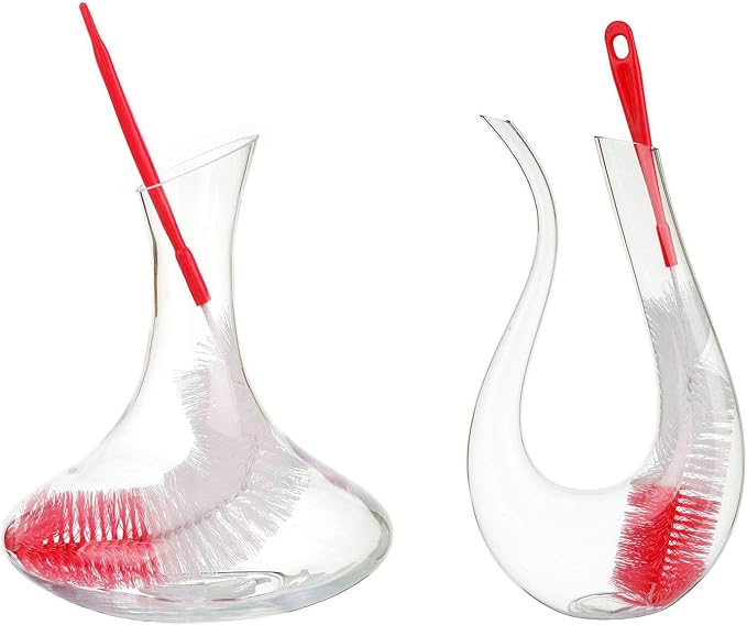 ALINK 16 inch Extra Long Red Bottle Cleaning Brush Cleaner - Image 4