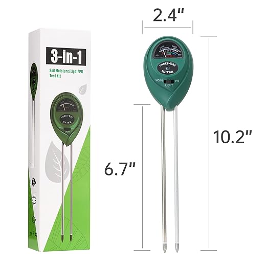 2 Packs Soil Moisture Meter, 3 in 1 Soil Tester Tool, Plant Water Monitor - Image 4