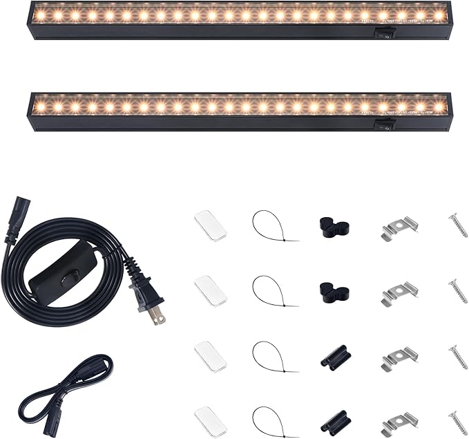 Barrina T5 Grow Lights for Indoor Plants Full Spectrum, 1FT 10W Indoor Plant by Barrina