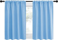 NICETOWN 2 Panels Blackout Curtains, Rod Pocket Thermal Insulated Drapes by NICETOWN