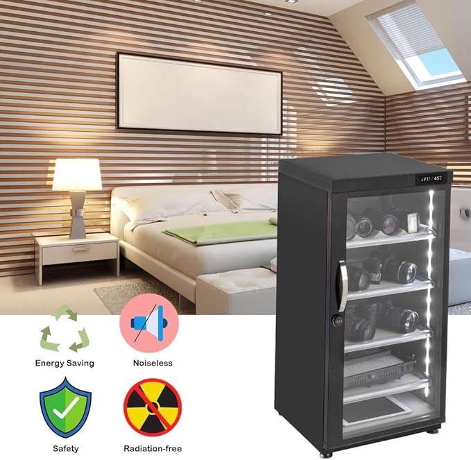 125LT Electronic Dry Cabinet for Camera, Lens & Electronics – Silent - Image 3