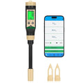 Soil pH Meter for Food, Digital pH Temp Meter for Blueberry Jam by EZTOCH