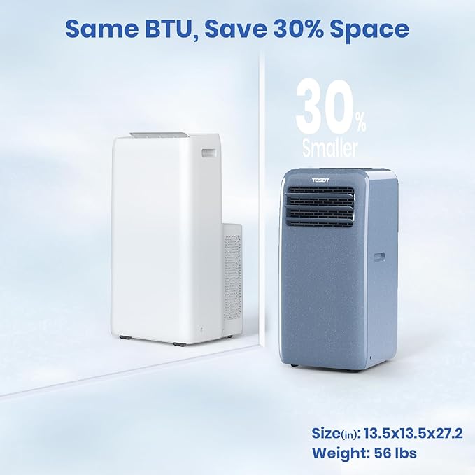 TOSOT 11, 500 BTU Portable Air Conditioner WiFi Control, 3-in-1 Portable AC - Image 4