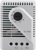 Mechanical Humidity Controller, PC Material Case, Back Rail Slot, 2-3 Pole by Unknown