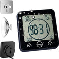 Waterproof Bathroom Wall Clock and Timer, Digital Water Resistant Hanging Timer by HomemelindaExquisiteClock