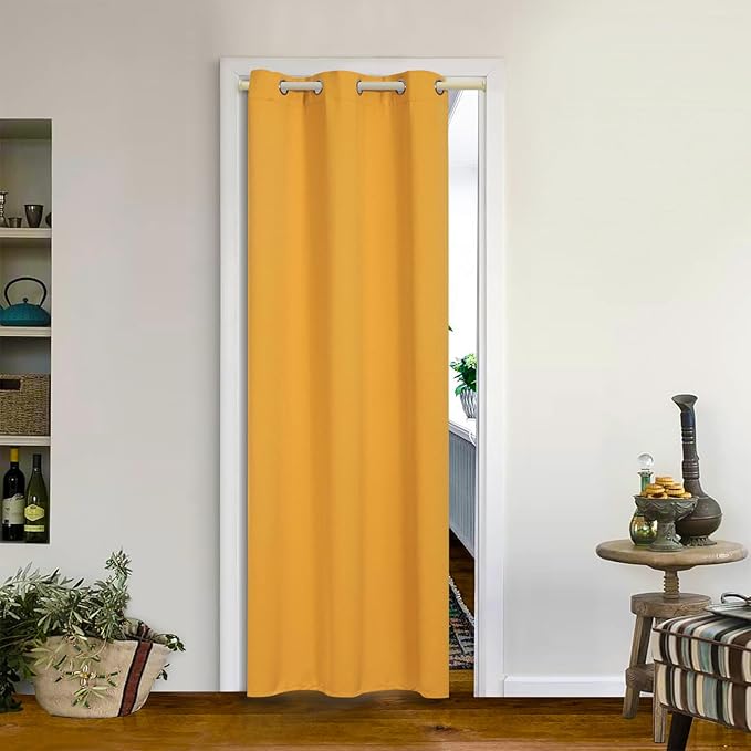 MYSKY HOME Grommet top Thermal Insulated Window Blackout Curtain by MYSKYHOME