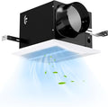 COSTWAY 200 CFM Bathroom Exhaust Fan, Ceiling Mount Exhaust Ventilation Fan by COSTWAY