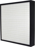 16x25x4 Mini-Pleat Synthetic Panel Air Filter – 4” – Box Plastic Frame – MERV by AccuraFil