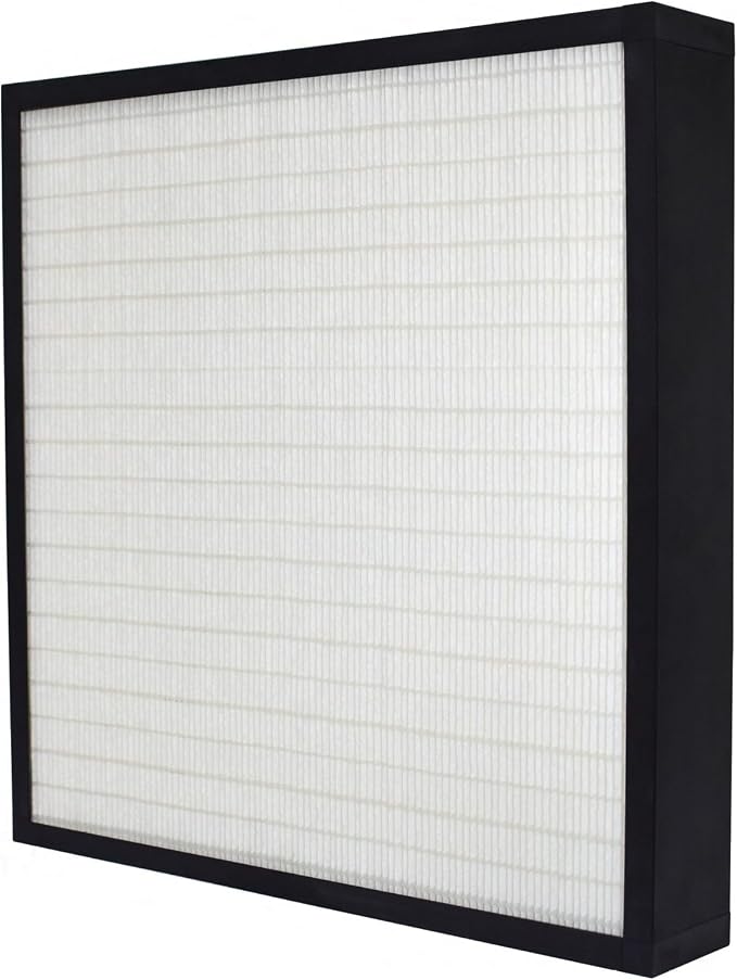 16x25x4 Mini-Pleat Synthetic Panel Air Filter – 4” – Box Plastic Frame – MERV by AccuraFil