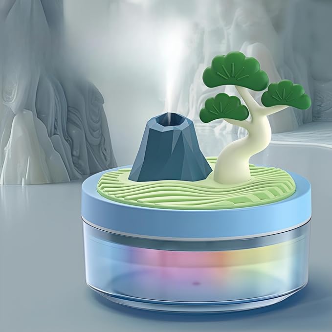 Cute Mini Humidifier 320mL Cool Mist Humidifie mute by Unknown