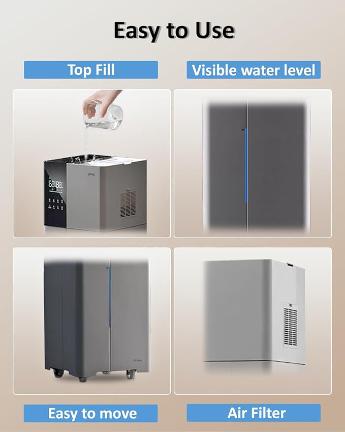 Humidifier Large Room, 26L/6.8Gal Whole House Humidifiers - Image 6