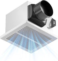 Amico Bathroom Exhaust Fan, 1.5 Sones, 110 CFM, Low Noise, Ceiling Mounted by Amico