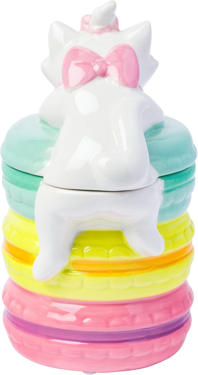 Silver Buffalo Disney The Aristocats Small Sculpted Ceramic Snack Jar Featuring - Image 3