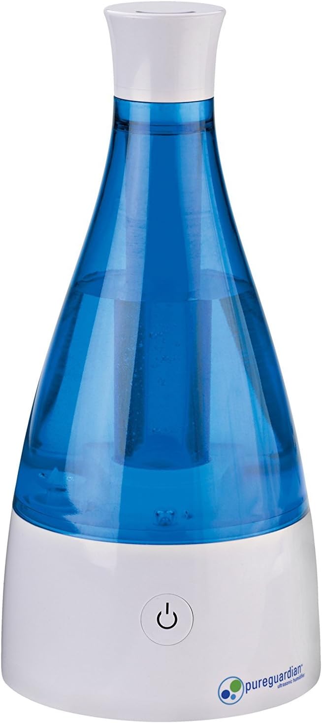PureGuardian Ultrasonic Cool Mist Humidifier, 10 Hrs. Run Time, 210 Sq. Ft. by PureGuardian