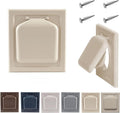 NO-PEST VENT, Exclusive Dual Door Dryer Vent Cover Outdoor 4 inch or Bathroom by No-PestVent