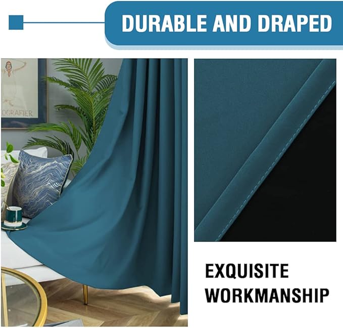 H.VERSAILTEX 100% Blackout Curtains - Image 7