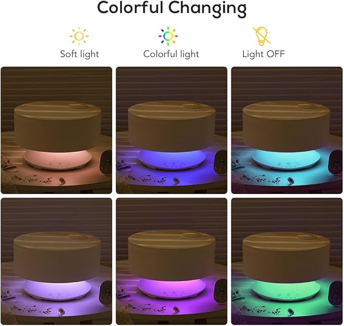Large Humidifiers Easy to Clean, Essential Oil Diffuser, Colorful Light - Image 6