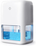 60 OZ Dehumidifiers for Home, Dual-Semiconductor Quiet Dehumidifier by BREEZOME