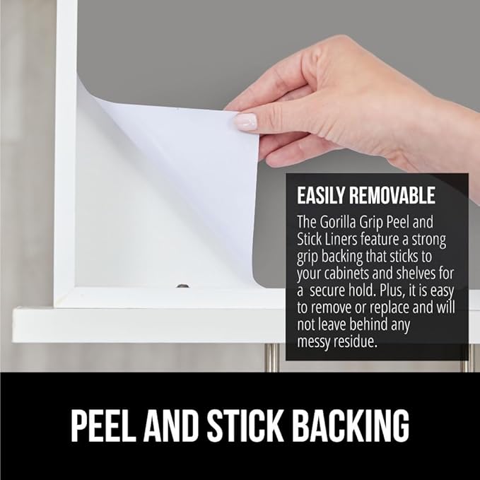 GORILLA GRIP Peel and Stick Paper, Removable Cover - Image 4