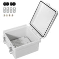 MAKERELE Small Electrical Junction Box Outdoor Weatherproof Gray Shell and IP67 by MAKERELE