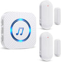 Door Chime, SanJie Wireless Door Sensor Chime When Door Opens, Door Entry Alarm by SANJIEGuardSecurity