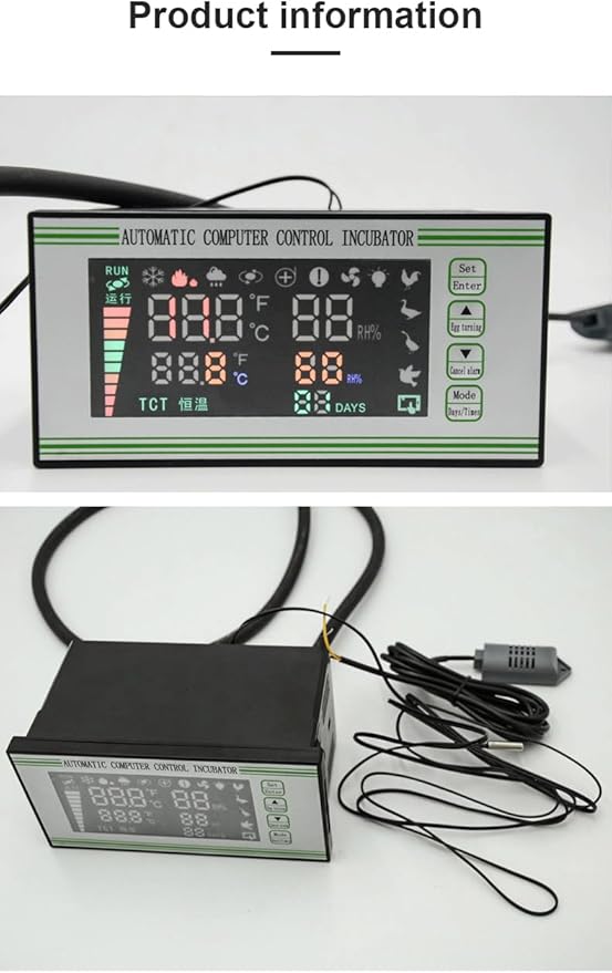 Fully Automatic XM-18S Incubator Controller Thermostat Temperature Humidity - Image 7