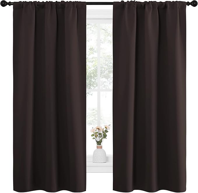 NICETOWN Bedroom Curtains Thermal Insulated, Noise Reducing Curtains & Drapes - Image 2