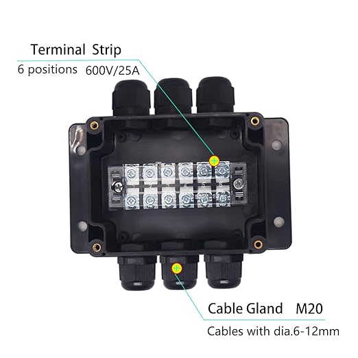Watertight Junction Box, IP67 Waterproof Electrical Project Box - Image 2