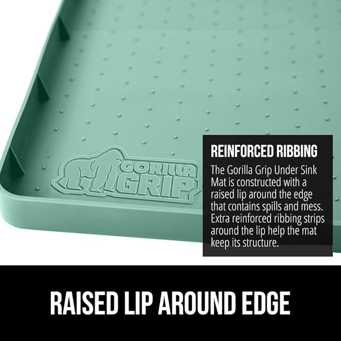 GORILLA GRIP Waterproof Silicone Under Sink Mat - Image 5
