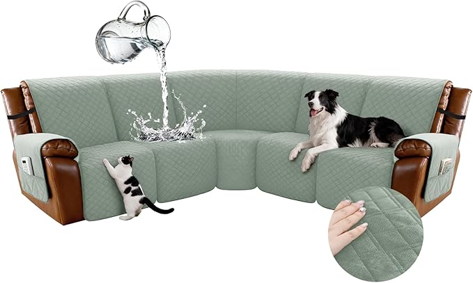 Arfntevss Waterproof Recliner Sectional Couch Covers by Arfntevss