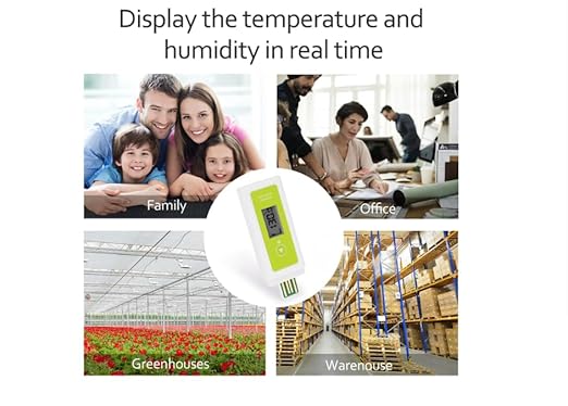 YMP-20ED Portable LED Display TemperatureAnd Humidity DataLogger Home-use - Image 4