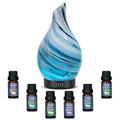 Oil Diffuser & Essential Oils Set by EQUSUPRO