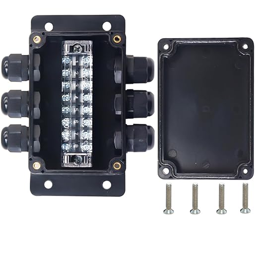 Watertight Junction Box, IP67 Waterproof Electrical Project Box by YETLEBOX