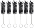 6 Piece 65mm Mini Short Soft Nylon Brush Cleaner by Louishy
