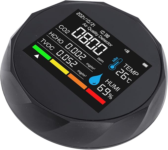 Fafeicy 5 in 1 Indoor Air Quality Detector Bluetooth APP Accurate Sensor - Image 5