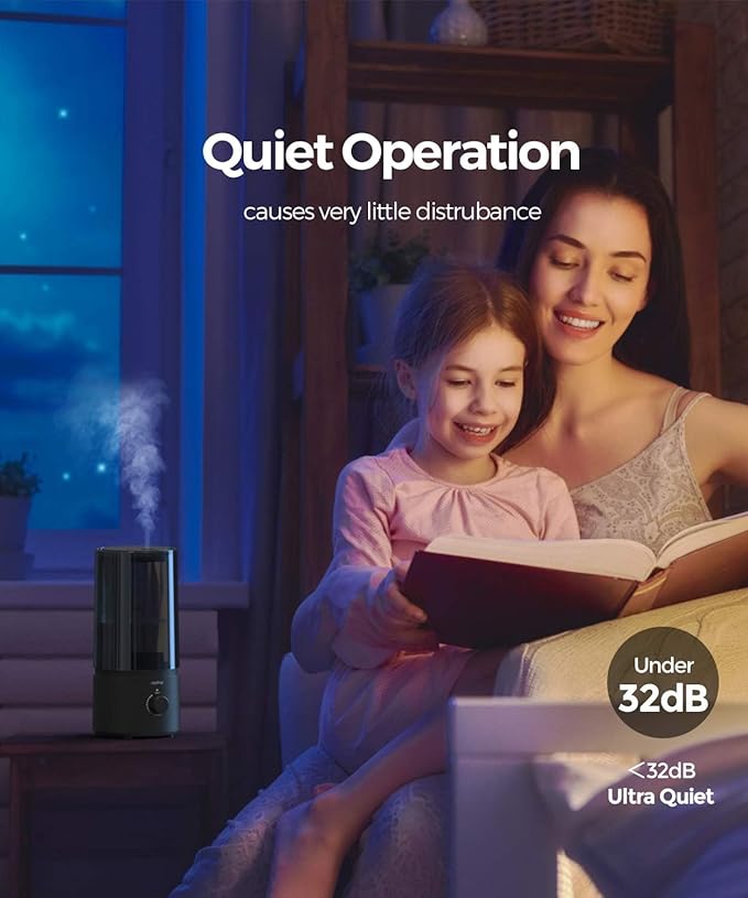 raydrop Humidifiers for Bedroom, raydrop Cool Mist Humidifiers for Babies - Image 5