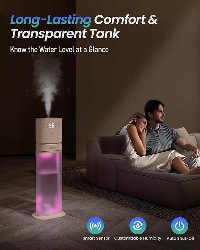 Smart Humidifier Large Room, 2.1Gal/8L Humidifiers - Image 5