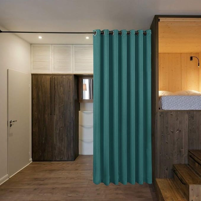 NICETOWN Ceiling Curtains, Room Divider Curtain Screen Partitions, Vertical - Image 5