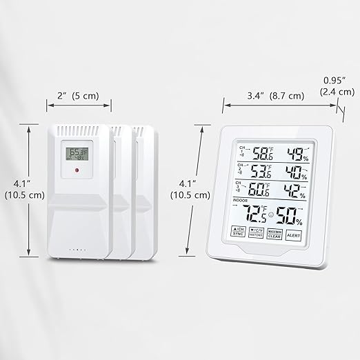 Indoor Outdoor Thermometer Wireless - Image 7
