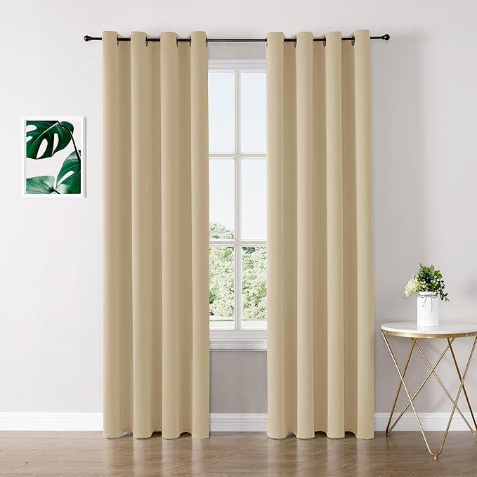 ChrisDowa Blackout Curtains 102 inches Long by ChrisDowa