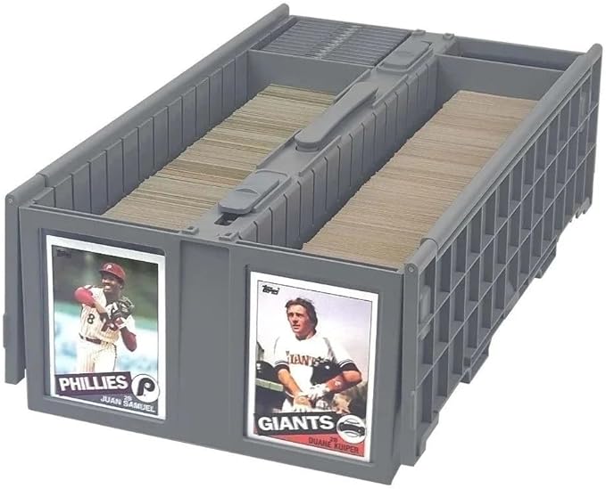 BCW Collectible Card Bin – | Holds up to 1600 Cards | Plastic Storage Box by BCW