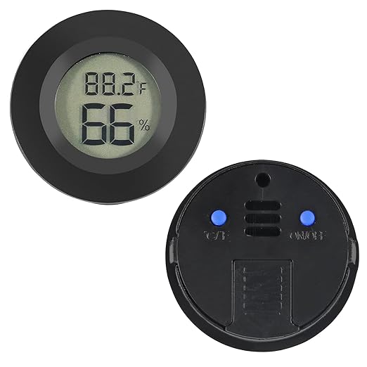 4pcs Mini Hygrometer Thermometer Digital LCD Monitor Indoor/Outdoor Humidity - Image 5