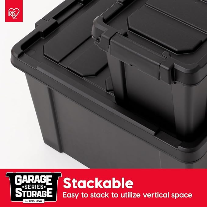 IRIS USA 20 Gallon Lockable Storage Bins - Image 8