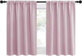 NICETOWN 2 Panels Blackout Curtains, Rod Pocket Thermal Insulated Drapes by NICETOWN