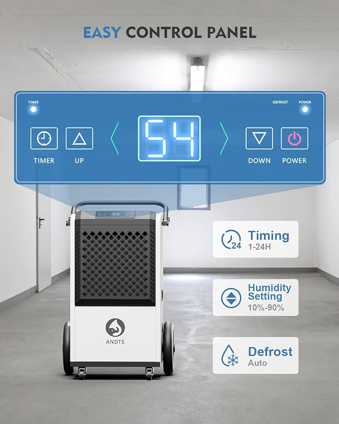 250 Pint Commercial Dehumidifier - Image 3