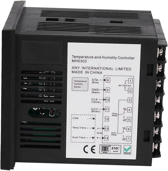 Temperature Humidity Controller, MH0302 Panel Mounted Digital Temperature and - Image 5