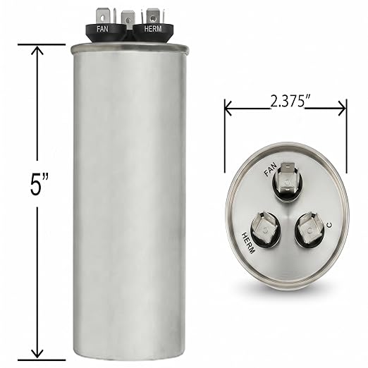ClimaTek 80 + 7.5 MFD 370/440 Volt Dual Run Capacitor CAP99-8074R | 80/7.5 | - Image 6